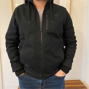 Fox racing fleece lined jacket